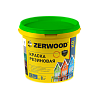 &quot;ZERWOOD&quot; краска резиновая KR Зелёный 1,3 кг ведро. 