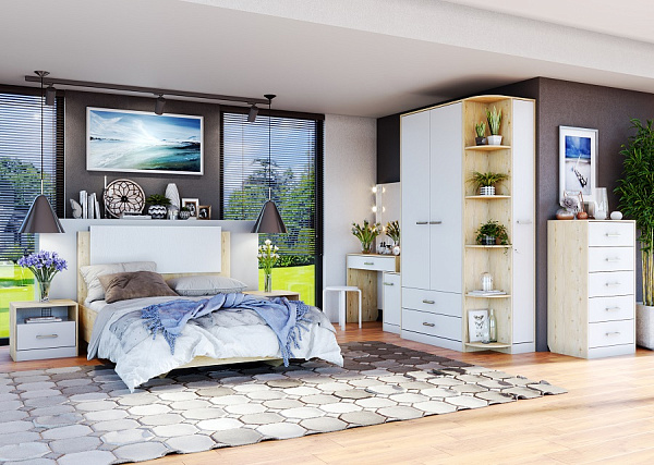 "Милана" Шкаф 2ств с 2 мя ящиками "Милана" Шкаф 2ств с 2 мя ящиками.