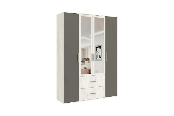 "Фиеста NEW" Шкаф 4ств с зеркалом "Фиеста NEW" Шкаф 4ств с зеркалом.