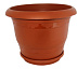 Кашпо пласт. Топрак 13,0л с поддоном терракот А5250тр Кашпо пласт. Топрак 13,0л с поддоном терракот А5250тр.