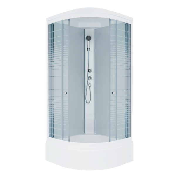 Душевая кабина "Стандарт В3"- ДН4, Полосы 100*100, средний поддон/ Тритон Душевая кабина "Стандарт В3"- ДН4, Полосы 100*100, средний поддон/ Тритон.