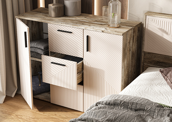 "Сильвия" Шкаф 3дв "Сильвия" Шкаф 3дв.