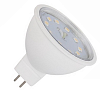 Лампа Св/д ECOLA MR 16 GU5.3 220V 5.4W 4200 48*50 M2SV54ELB прозрачная. 