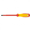 Отвертка Insulated, SL5.5 x 125 мм, CrMo, до 1000 В, двухкомп.рукоятка// MATRIX PROFESSIONAL. 
