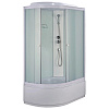 Душевая кабина Loranto 120*800*2150прав.  белое зад.стекло, под.выс., мат.стек 4мм CS-887ЕDTM/W-120. 