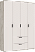 "Сильвия" Шкаф 4дв "Сильвия" Шкаф 4дв.