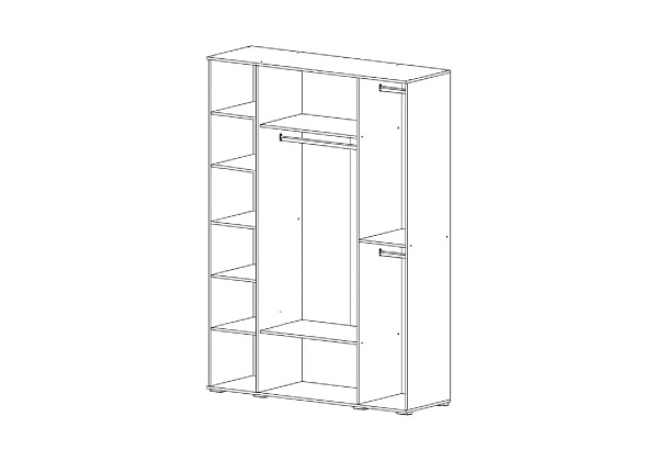 "Норд" Шкаф 4ств "Норд" Шкаф 4ств.