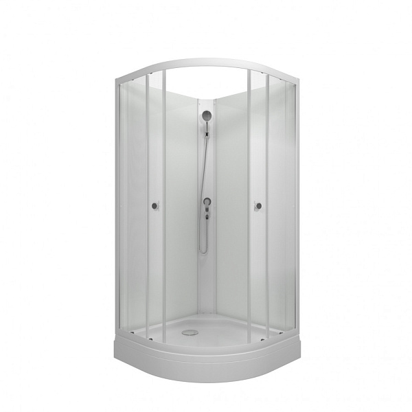 Душевая кабина "Лайт без крыши" низкий поддон 900*900*1915/ Тритон Душевая кабина "Лайт без крыши" низкий поддон 900*900*1915/ Тритон.