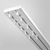 Карниз потолочный ШИНА 2,4м 2х-рядный. 