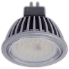 Лампа Св/д ECOLA MR 16 GU5.3 220V 7W 2800 48*50 M2SW70ELC пласт\алюм. прозрачное стекло. 