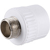 Муфта PP-R переходн. Дн25*1&quot; Наруж.рузьба. 