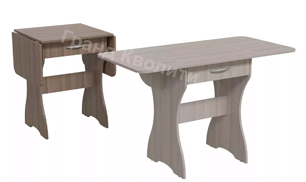 Стол раскладной с ящиком "ГрандКволити" Стол раскладной с ящиком "ГрандКволити".
