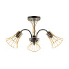 Люстра LUMION 3776/3C INGRID черн.золото 3*40W Е14. 