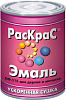  &quot;РАСКРАС&quot; ПФ-115 белая глянцевая 0,8кг быстросохнущая. 