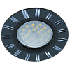 Ecola DL3184 MR16 GU5.3 свет-к встр.литой черный/алюм. FB1610EFF. 