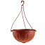 Кашпо пласт. подвесное Джулия 8,0л д.350мм коричневый М1609 Кашпо пласт. подвесное Джулия 8,0л д.350мм коричневый М1609.