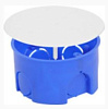uplast коробка распред. 68х42мм СУ для твердых стен с крышкой 010-004. 