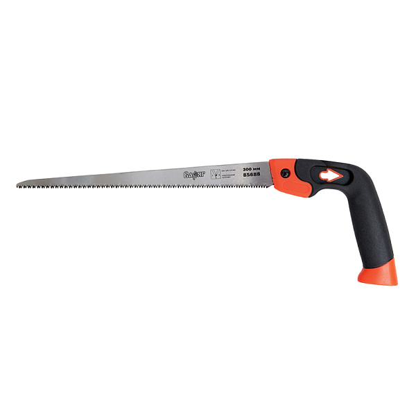 БИБЕР 85688 НОЖОВКА вукружная300мм,трехстор.заточка /Варяг БИБЕР 85688 НОЖОВКА вукружная300мм,трехстор.заточка /Варяг.