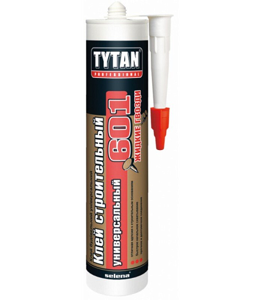"TYTAN" Professional Строительный клей универсал. беж. №601 405г 23240 "TYTAN" Professional Строительный клей универсал. беж. №601 405г 23240.