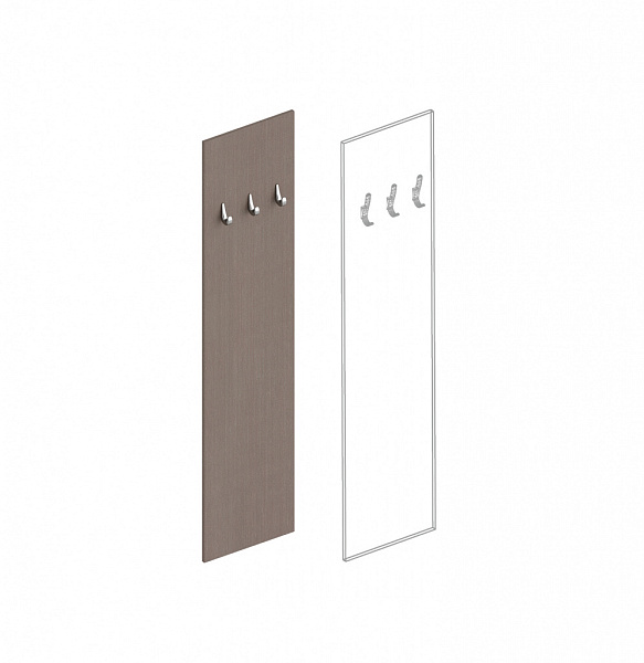 "Анита" Панель под вешалки 600 "Анита" Панель под вешалки 600.