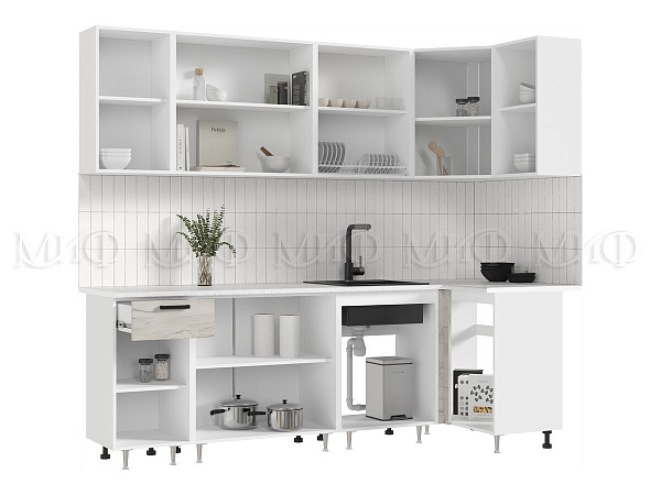 Кухня угловая "Рио NEW" 2,4*1,0 Кухня угловая "Рио NEW" 2,4*1,0.