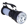 Фонарь прожектор Ермак 2 в 1 аккумул. 24SMD+1Вт LED, шнур 220В, пластик. 