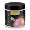 SOLEX Лак для мебели и декора матовый 0,5кг банка ПЭТ. 