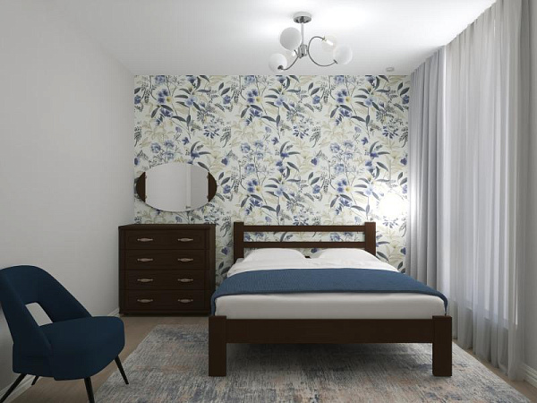 Кровать "Ника" Массив Кровать "Ника" Массив.